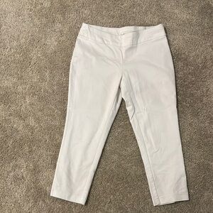 Croft & Barrow Women's Straight Leg Pants - Cream